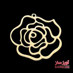 گردنبند گل رز کد 102143