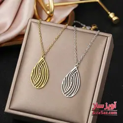 گردنبند قطره آب کد 102089