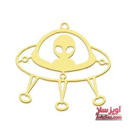 گردنبند سفینه با آدم فضایی کد 102050