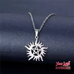 گردنبند ستاره پنج پر کد 101985