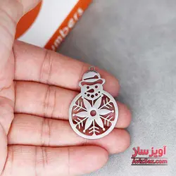 گردنبند آدم برفی کریسمس کد 101934