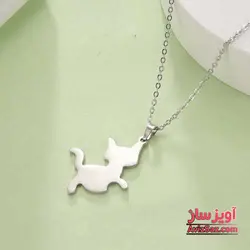 گردنبند گربه فانتزی کد 101801