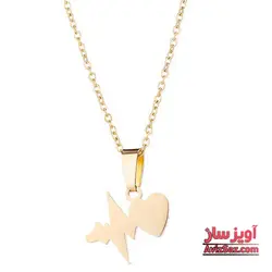 گردنبند ضربان قلب کد 101071