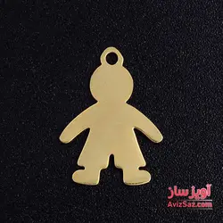 گردنبند آدمک کد 100931