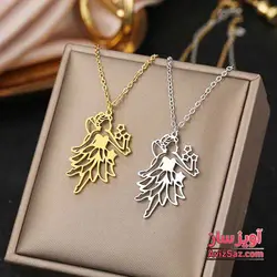 گردنبند پری با بال و ستاره کد 100909