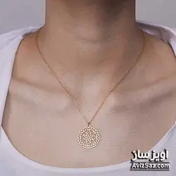 گردنبند گل ماندالا کد 100690