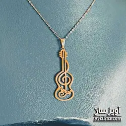 گردنبند گیتار کد 100678