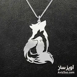 گردنبند گرگ کد 100591