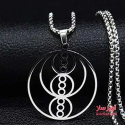 گردنبند فیبوناچی کد 100563