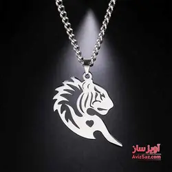 گردنبند شیر کد 100456