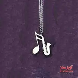 گردنبند ساز فلوت کد 100442