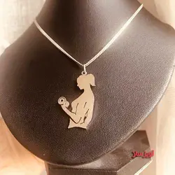 گردنبند ورزش بدنسازی بانوان کد 100535