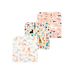 خشک کن جعبه ای نوزاد بیبی فورلایف BABY4LIFE بسته 3 عددی دخترانه