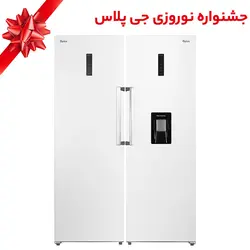 یخچال و فریزر دوقلو 30 فوت جی پلاس مدل GRF-P2730W