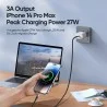 کابل USB C به لایتنینگ 20 وات 1 متر مدل A5 برند Dux Ducis DUZZONA