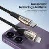 کابل USB C به لایتنینگ 20 وات 1 متر مدل A5 برند Dux Ducis DUZZONA
