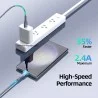 کابل بافته شده USB-A به تایپ سی Dux Ducis DUZZONA A8
