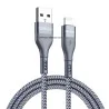 کابل بافته شده لایتنینگ 1 متر Dux Ducis DUZZONA A7