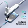 کابل بافته شده لایتنینگ 1 متر Dux Ducis DUZZONA A7