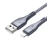کابل بافته شده لایتنینگ 1 متر Dux Ducis DUZZONA A7