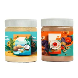 قوتو خشخاش و قوتو نخود نارگیلی ۲ بسته ۲۵۰ گرم