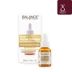 سرم جوانساز گلد بالانس حاوی طلا و کلاژن دریایی Balance Marine Collagen &bull; الینو