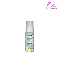 فوم پاک کننده ایسانا عصاره خیار و آلوئه ورا Isana Mild cleaning foam &bull; الینو