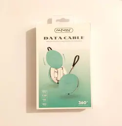 کابل شارژ دوکاره میکرو MicroUSB و لایتنینگ Lightning برند Nafumi مدل M22