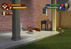 بازی Over the Hedge (آن سوی پرچین) برای PS2