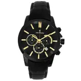 ساعت مچی عقربه‌ای مردانه رومانسون مدل کرنوگراف سه موتورفعال بندچرمی تاریخ شمار کد 29