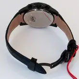 ساعت مچی عقربه‌ای مردانه رومانسون مدل کرنوگراف سه موتورفعال بندچرمی تاریخ شمار کد 29