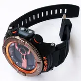 ساعت اسپرت نارنجی دیجیتال پسرانه ضدآب جی شاک چراغدار کرنومتر آلارم زنگ هشدار چراغ دار ارسال رایگان تاریخ شمار Sport