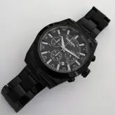 ساعت مچی عقربه‌ای مردانه دیزل مدل بندفلزی تاریخ شمار سه موتور فعال کرنوگراف ضدآب کد 02