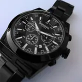 ساعت مچی عقربه‌ای مردانه دیزل مدل بندفلزی تاریخ شمار سه موتور فعال کرنوگراف ضدآب کد 02