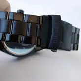 ساعت مچی عقربه‌ای مردانه دیزل مدل بندفلزی تاریخ شمار سه موتور فعال کرنوگراف ضدآب کد 02