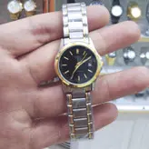 ساعت ست مردانه زنانه کاسیو CASIO تقویم دار موتور ژاپن داخل صفحه هم حک شده ضد اب رنگ ثابت قیمت درج شده قیمت ست میباشد