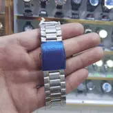 ساعت ست کاسیو زنانه و مردانه CASIO تقویم دار بند استیل موتور ژاپن داخل صفحه و پشت ساعت هم حک شده ارسال رایگان با جعبه