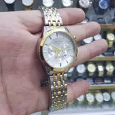 ساعت سیتیزن VIP ست زنانه مردانه تقویم دار رنگ ثابت استیل ضد اب موتور ژاپن طرح 3موتور ارسال رایگان همراه با جعبه رایگان