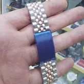 ساعت رومانسون مردانه تقویم دار رنگ ثابت استیل ضدآب طرح 3 موتور ارسال رایگان
