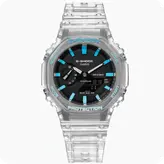 ساعت کاسیو جی شاک مدل GA-2100 Jelly Blue