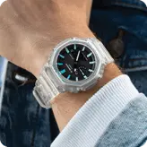 ساعت کاسیو جی شاک مدل GA-2100 Jelly Blue