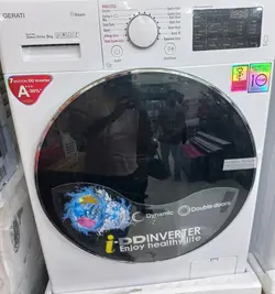 ماشین لباس شویی ۹ کیلویی gerati گیراتی اصل وارد شده دبی بندر