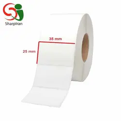 لیبل حرارتی 35 × 25 - فروشگاه اینترنتی شارپ ایران | فروشگاه تخصصی تجهیزات فروشگاهی