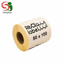 لیبل کاغذی 100*80 تک ردیفه 500 عددی - فروشگاه اینترنتی شارپ ایران | فروشگاه تخصصی تجهیزات فروشگاهی