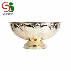 جام رومیزی مدل اشکی رنگ آبکاری طلایی - فروشگاه اینترنتی شارپ ایران | فروشگاه تخصصی تجهیزات فروشگاهی