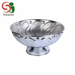 جام آجیل و خشکبار رومیزی مدل اشکی کروم - فروشگاه اینترنتی شارپ ایران | فروشگاه تخصصی تجهیزات فروشگاهی