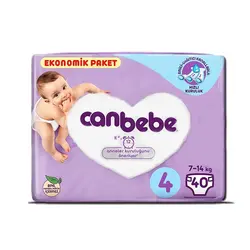 پوشک بچه جان به به (Canbebe) سایز 4 (30عددی)