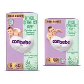 پوشک بچه جان به به (Canbebe) سایز 1 (62عددی)