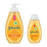 شامپو سر بچه جانسون زرد حجم 750میل