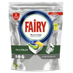 قرص ماشین ظرفشویی فیری مدل پلاتینیوم بسته 43 عددی